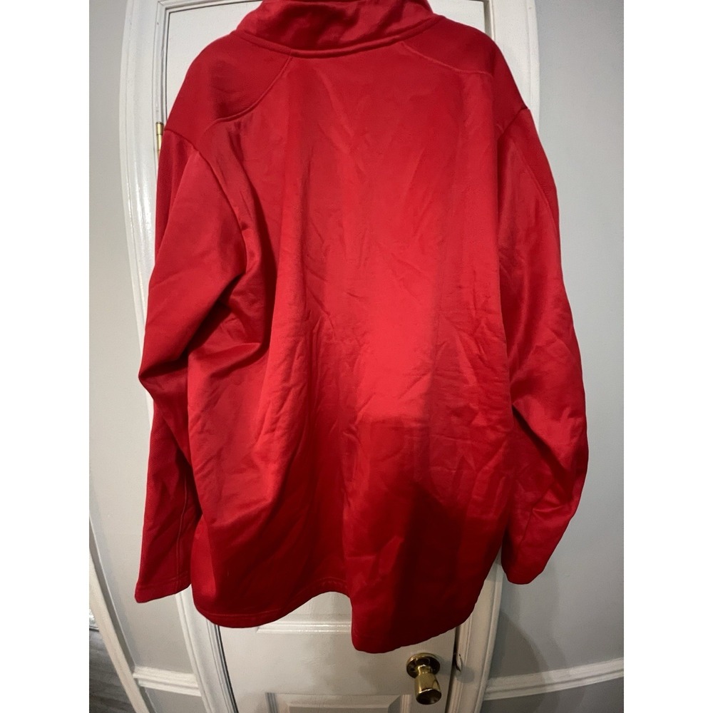 Rivalry Threads NC State Wolfpack Red 1/4 Zip Jacket Pullover Men's 2XL - Picture 3 of 3